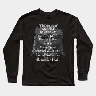 Baldwin the Leper King of Jerusalem Long Sleeve T-Shirt